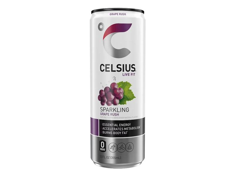 Energy Drink, Grape Rush, Sparkling