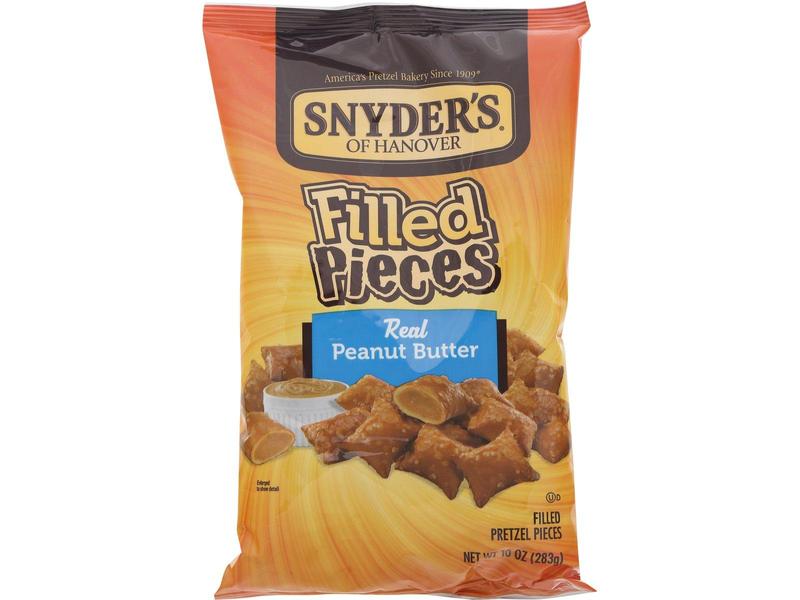 Pretzel Pieces, Filled, Real Peanut Butter
