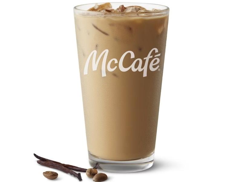 Large Vanilla Iced Coffee