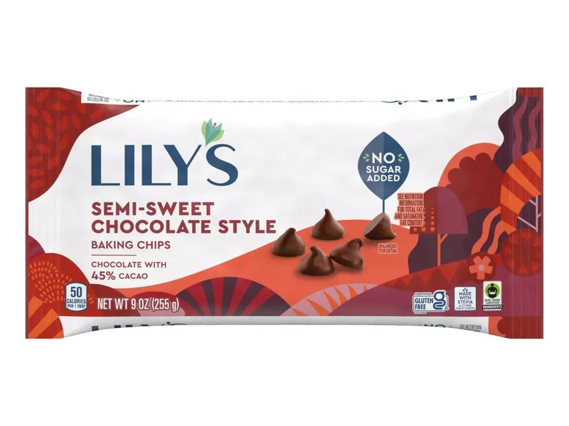 Baking Chips, Semi-Sweet, Chocolate Style