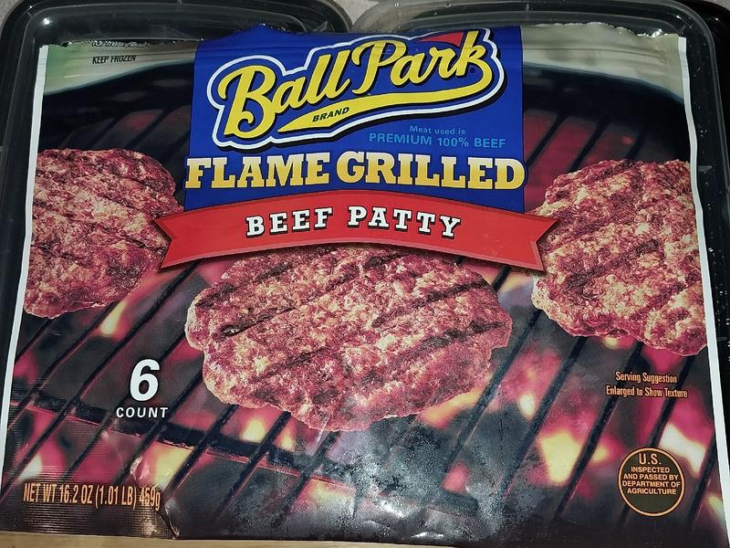 Beef Patty, Flame Grilled