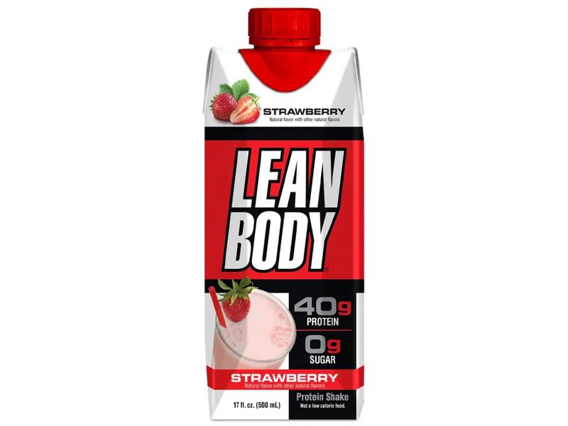 Strawberries & Cream, Hi-Protein Milk Shake