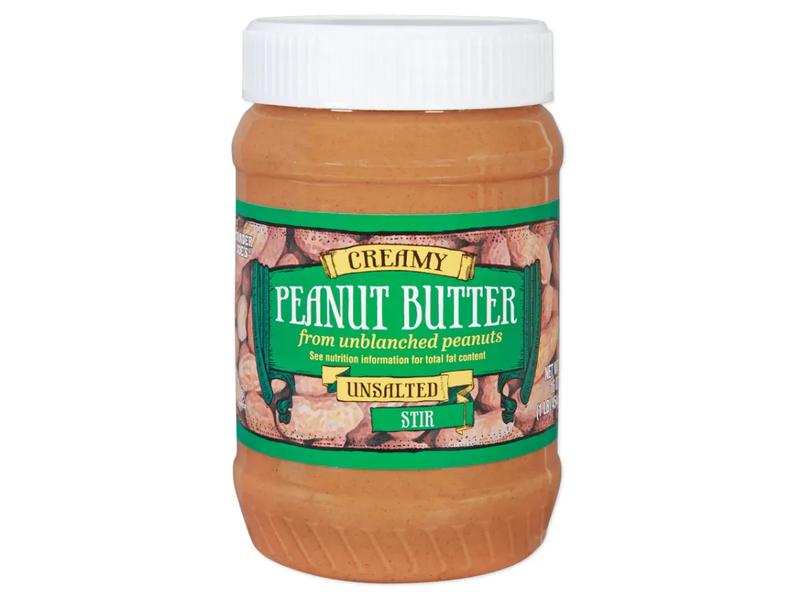 Creamy Unsalted Peanut Butter from Unbleached Peanuts