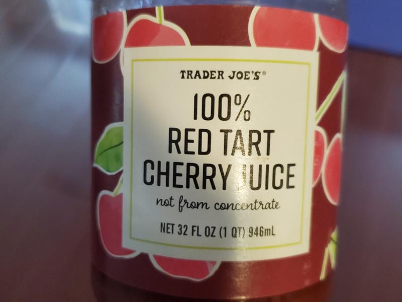 100% Red Tart Cherry Juice
