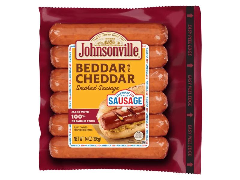 Beddar with Cheddar Smoked Sausage & Cheddar Cheese