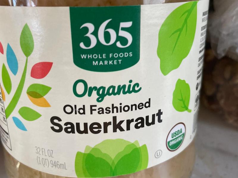 Organic Old Fashioned Sauerkraut