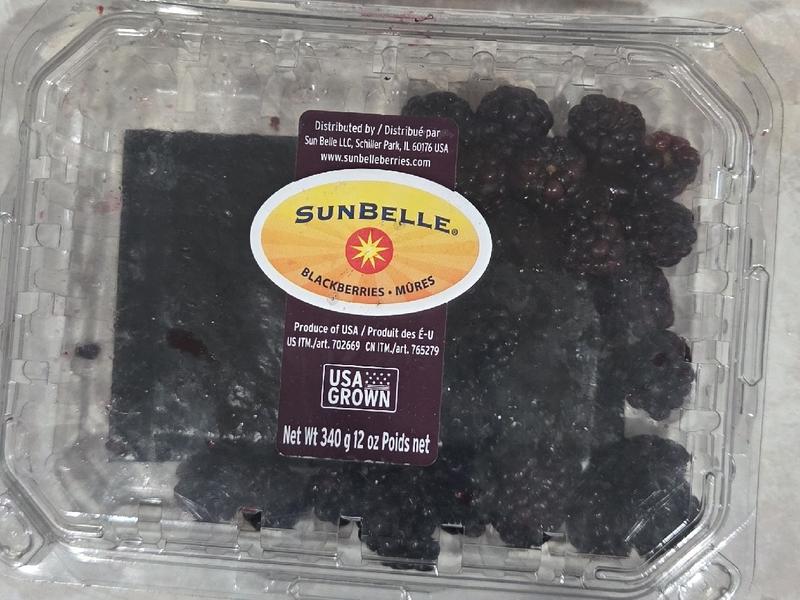 blackberries