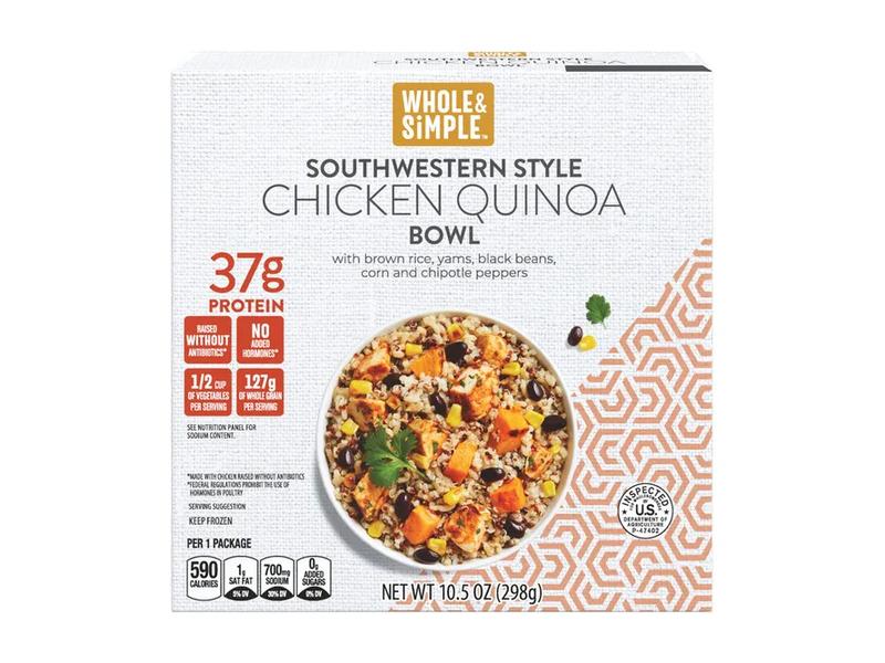 Chicken Quinoa Bowl, Southwestern Style