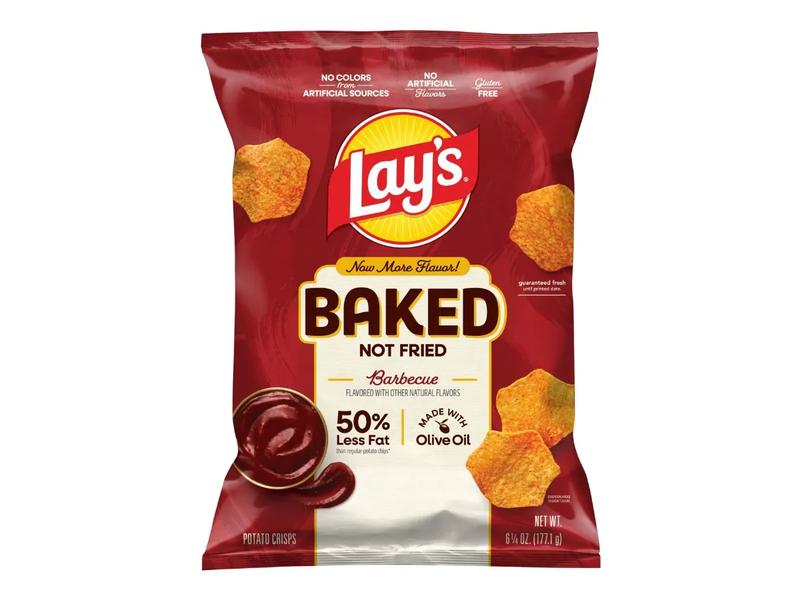 Potato Crisps, Oven Baked, Barbecue Flavored