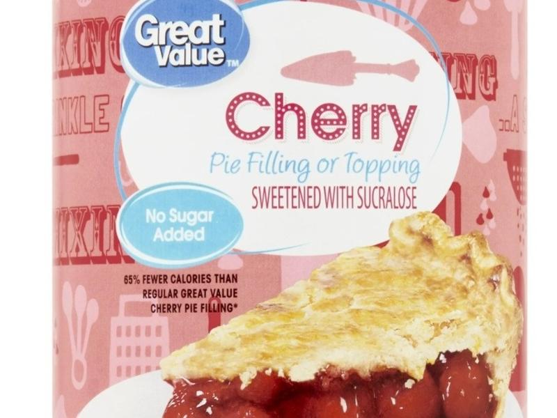Pie Filling, No Sugar Added Cherry