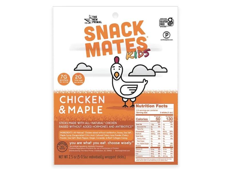 Snack Mates Kids, Chicken & Maple Stick