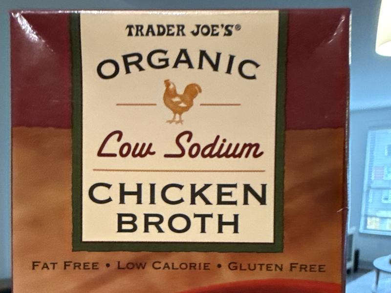 Organic Chicken Broth, Low Sodium