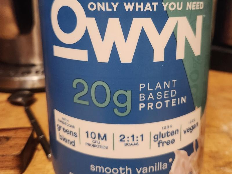 Plant-Based Protein Powder, Smooth Vanilla