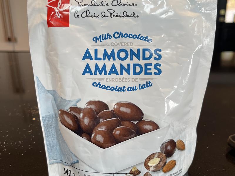Milk Chocolate Covered Almonds