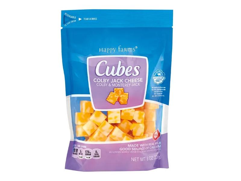 Colby Jack Cheese, Cubes