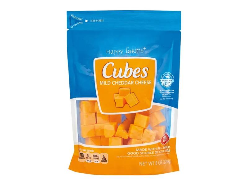 Cubes Mild Cheddar Cheese