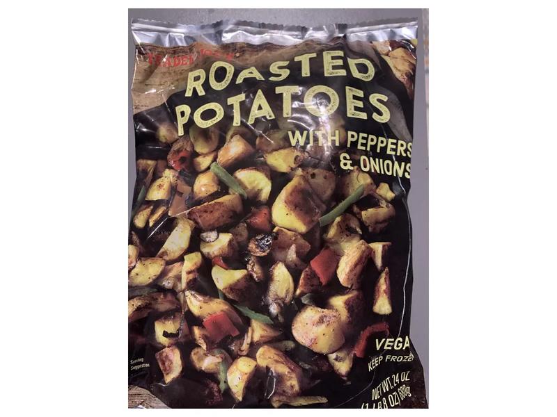 Roasted Potatoes with Peppers & Onions