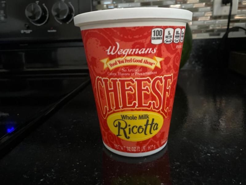 Ricotta Cheese, Whole Milk