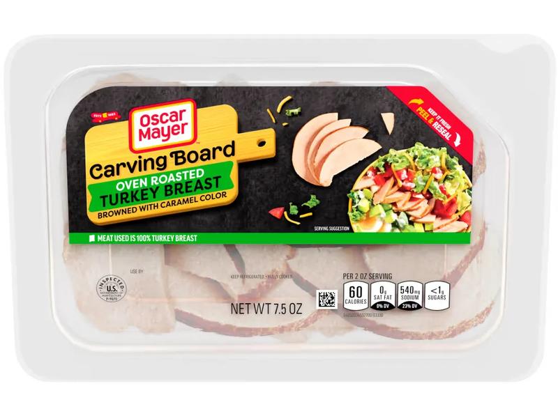 Carving Board Oven Roasted Turkey Breast