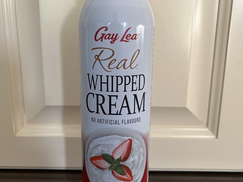 Whipped Cream, Real