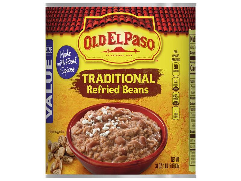 Refried Beans, Traditional, Value Size