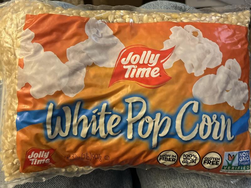 Pop Corn, White