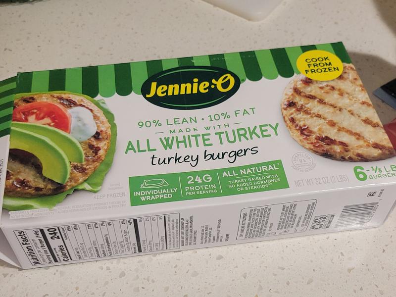 Turkey Burgers, All White Turkey