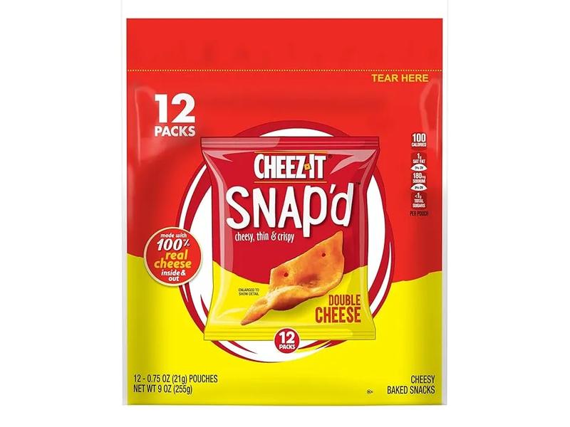 Cheesy Baked Snacks, Snap'd, Double Cheese