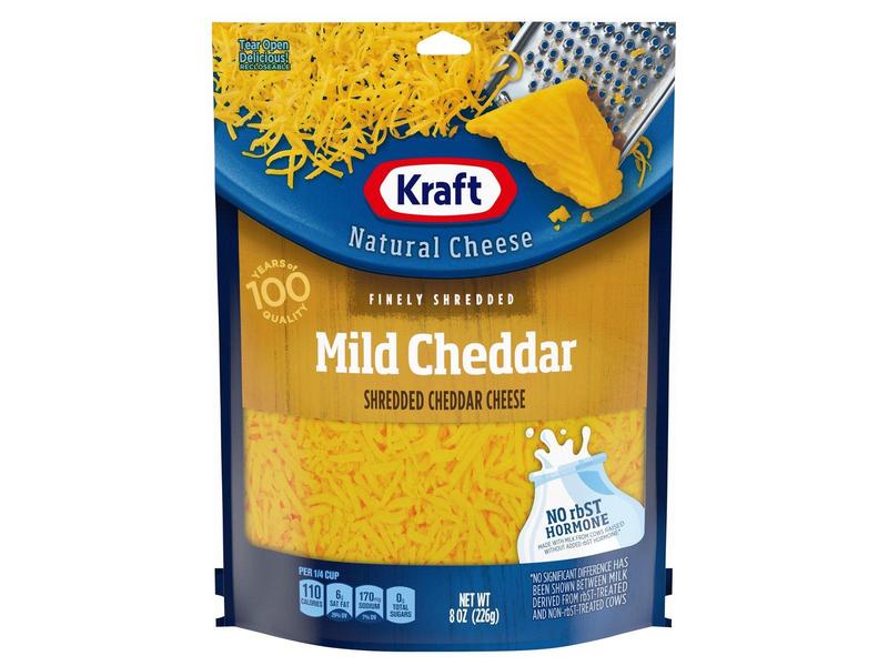 Finely Shredded Cheese, Mild Cheddar
