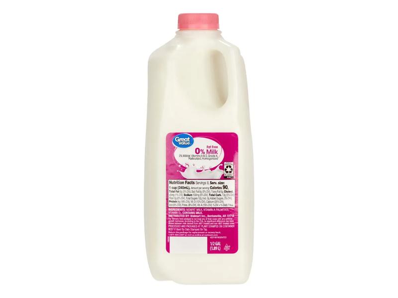 0% Fat Free Milk