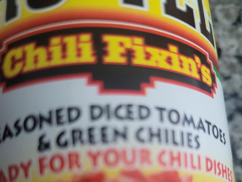 Seasoned Diced Tomatoes & Green Chilies