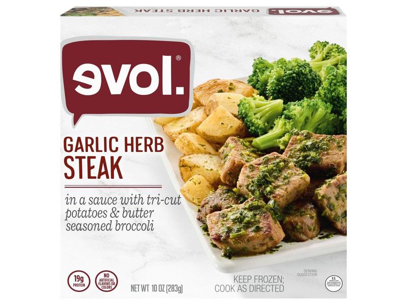 Steak, Garlic Herb