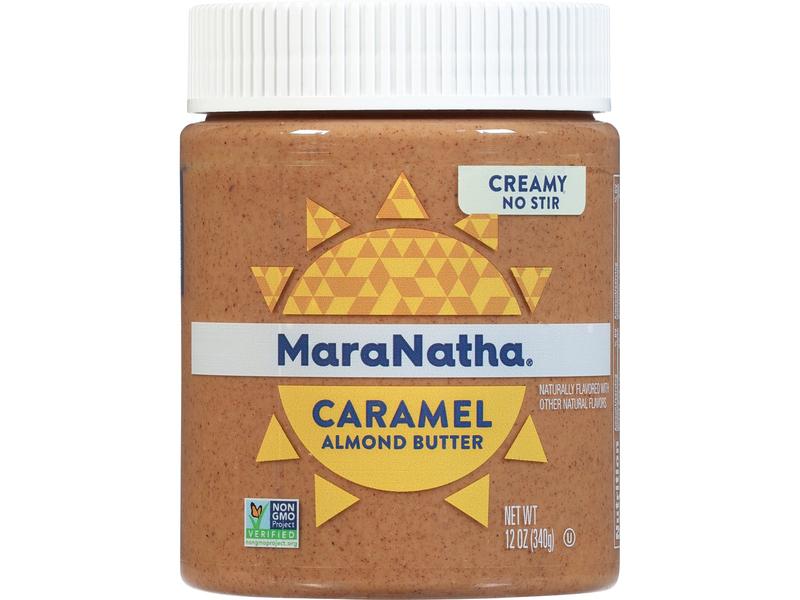 Almond Butter, Caramel, No Stir, Creamy