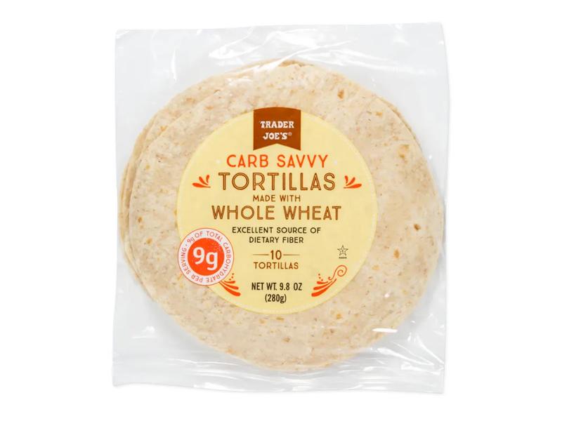 Tortillas Made with Whole Wheat, Carb Savvy