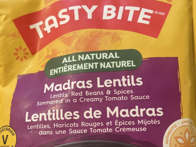 Lentils, Madras