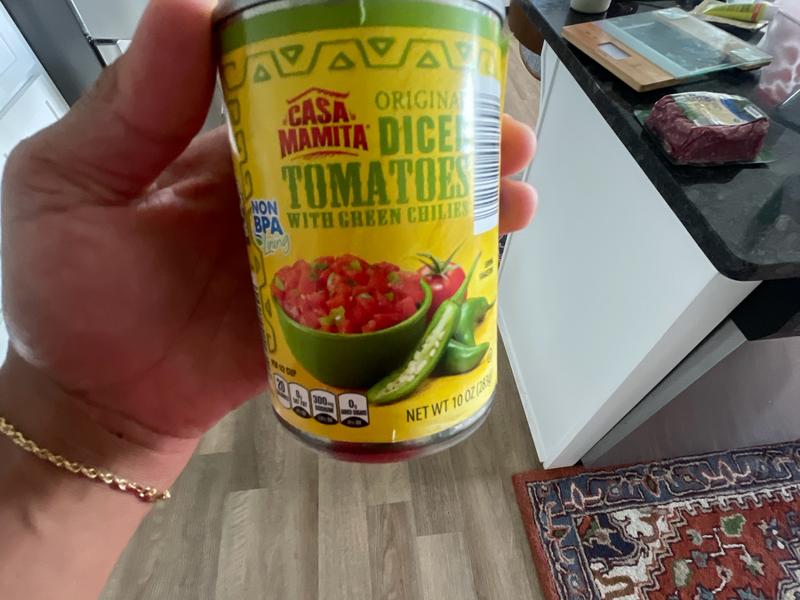 Original Diced Tomatoes With Green Chilies
