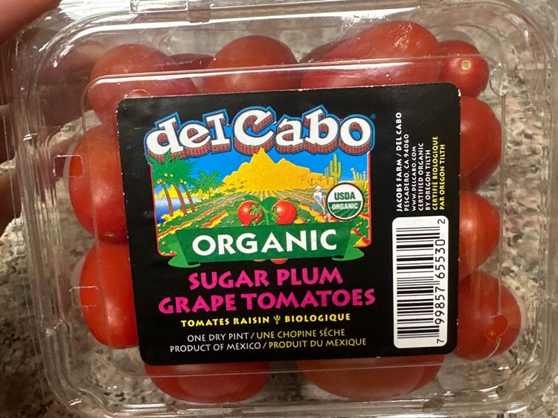 Sugar Plum Grape Tomatoes, Certified Organic