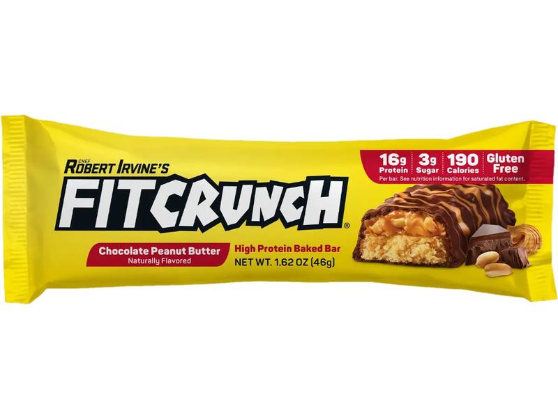 Fit Crunch Whey Protein Bar, Chocolate Peanut Butter
