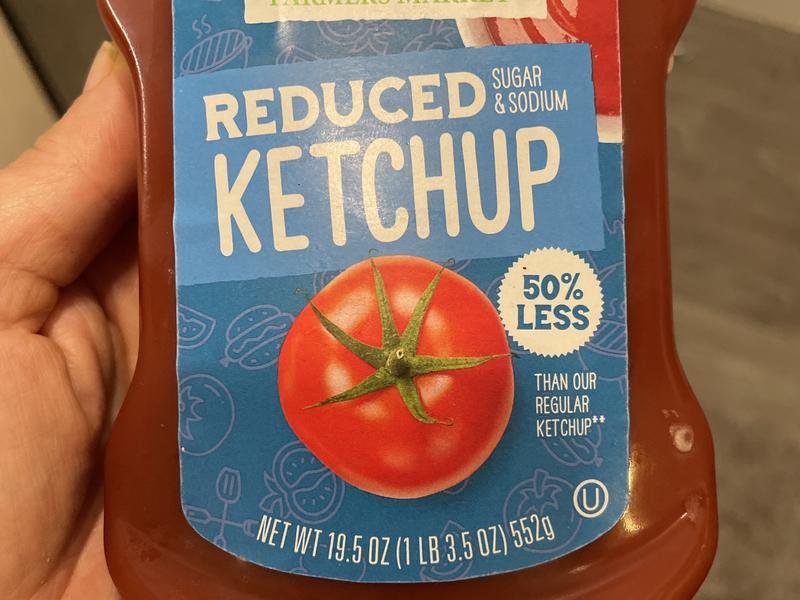 Ketchup, Reduced Sugar & Sodium