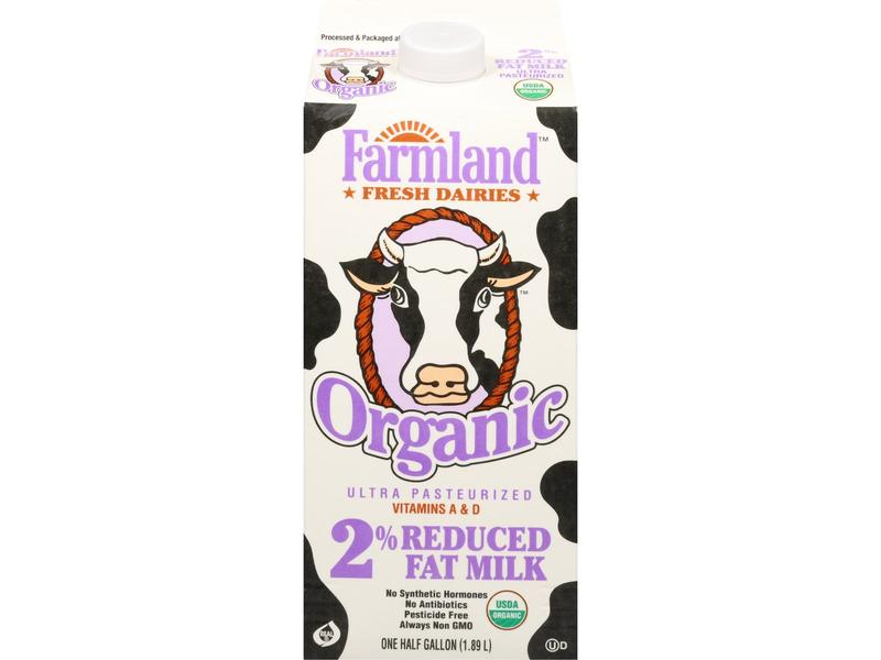 Milk, Organic, 2% Reduced Fat