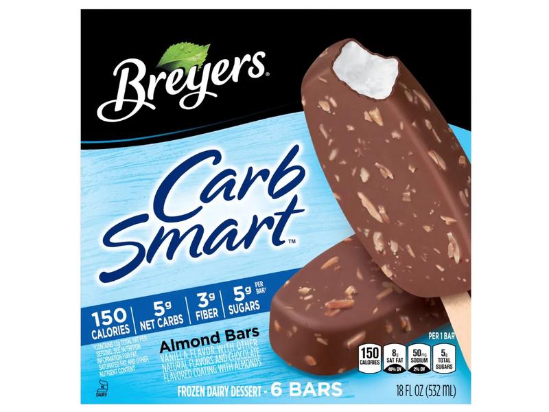 Carb Smart Almond Bar Ice Cream Bars