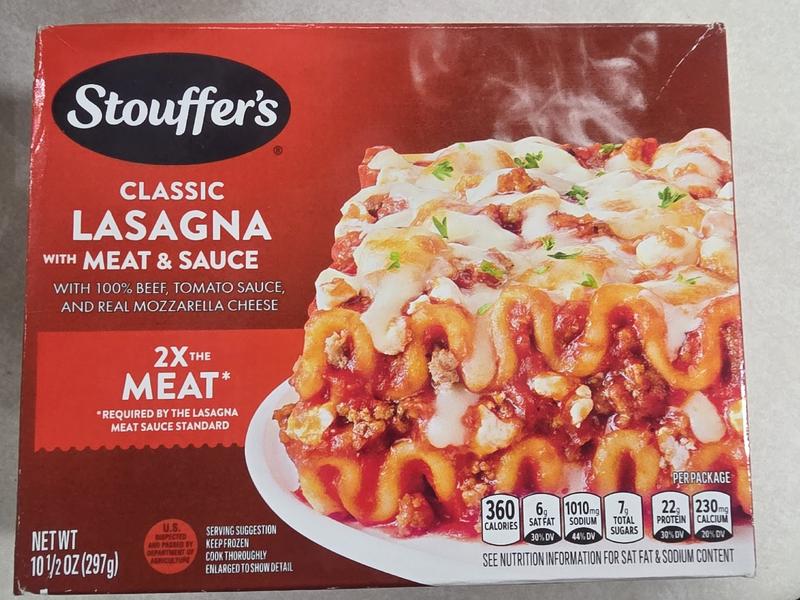 Lasagna, with Meat & Sauce, Classic