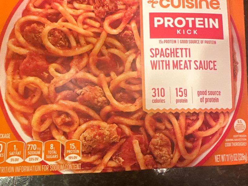 Spaghetti, with Meat Sauce