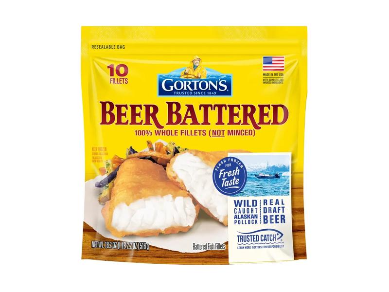 Fish Fillets, Beer Battered