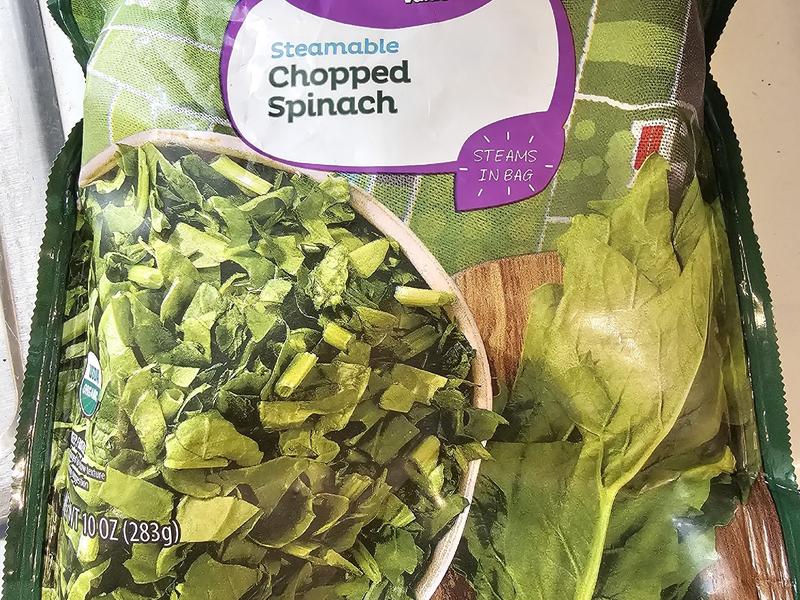 Chopped Spinach, Organic