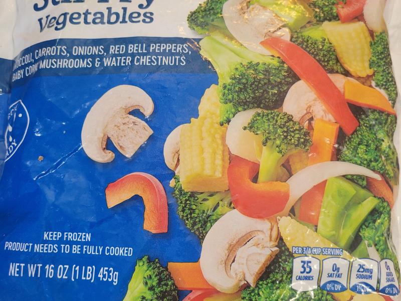 Stir Fry Vegetables, Medley