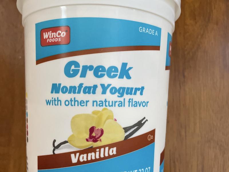 Greek Nonfat Yogurt, Vanilla