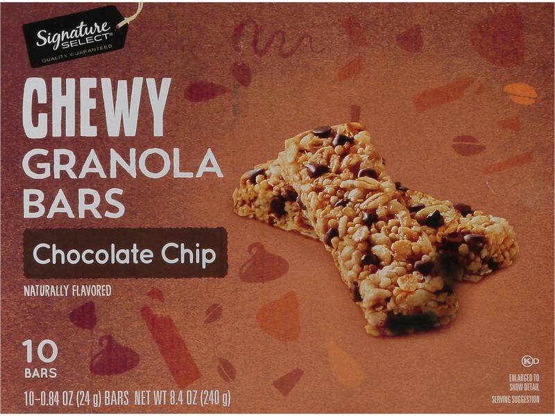Granola Bars, Chewy, Chocolate Chip