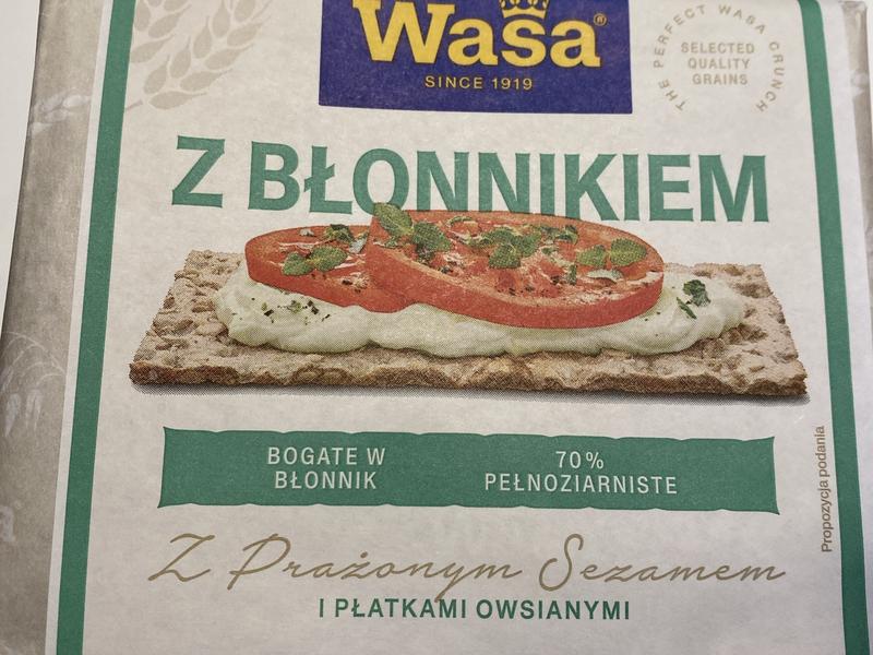 Fiber Whole Grain Crispbread