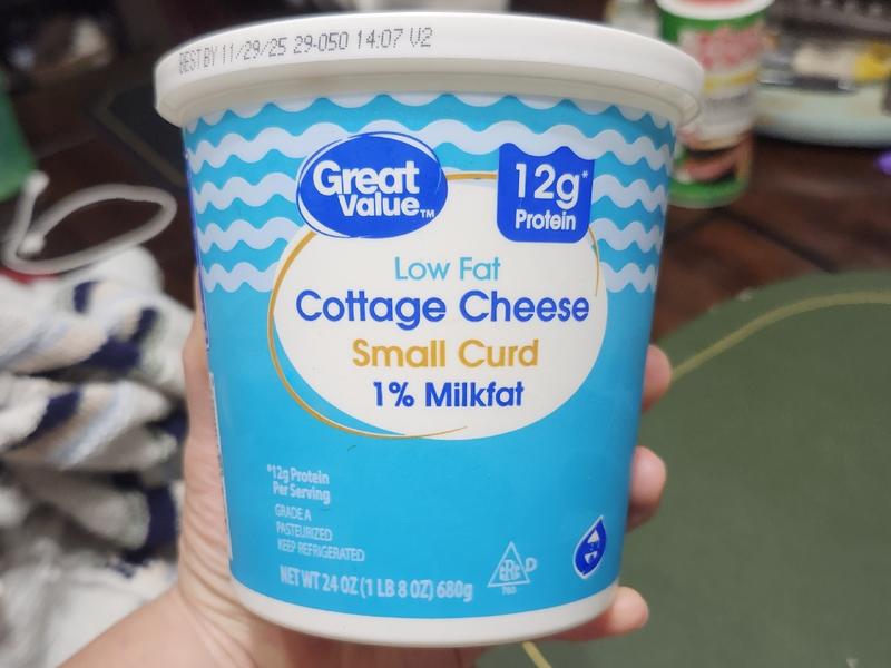 Small Curd 1% Milkfat Low Fat Cottage Cheese